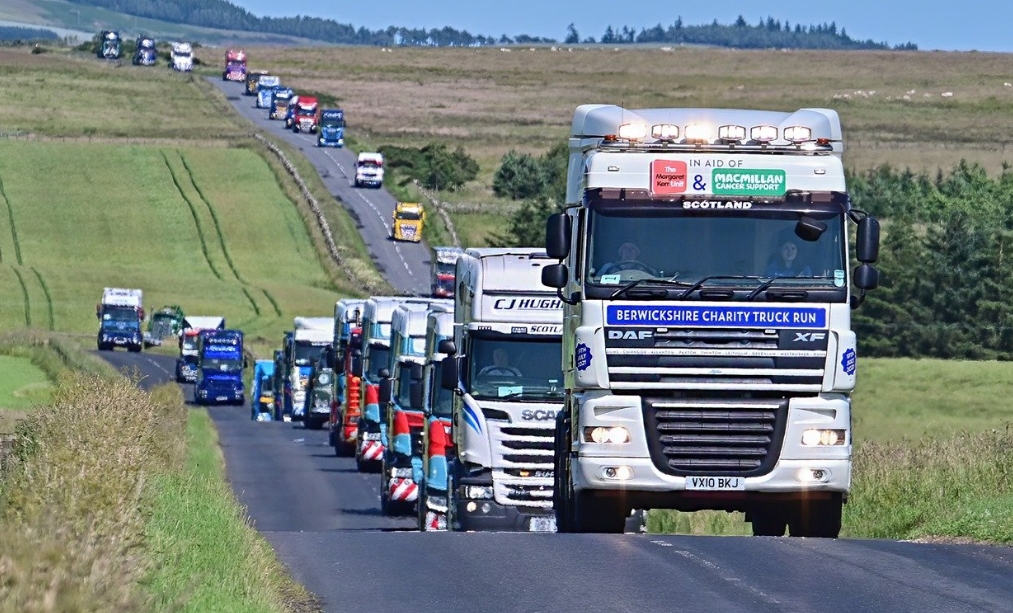 Charity Truck Run Raises Money For Scottish Cancer Research Network